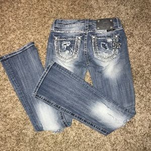 Miss Me Boot Cut Jeans: Size 24